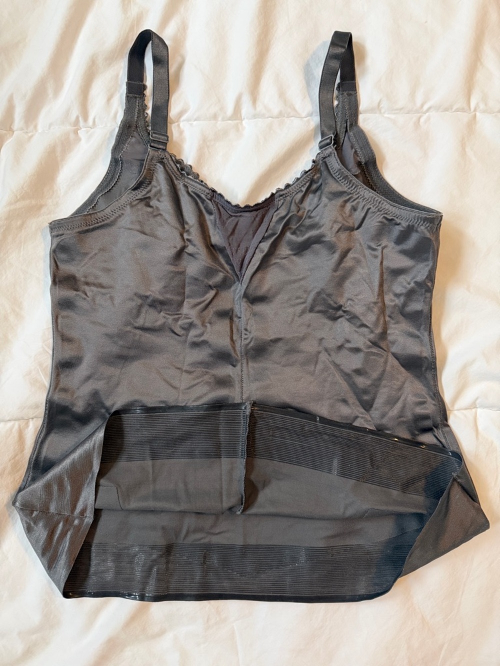 Ruby Ribbon Gray Shapewear Camisole - Picture 4 of 4